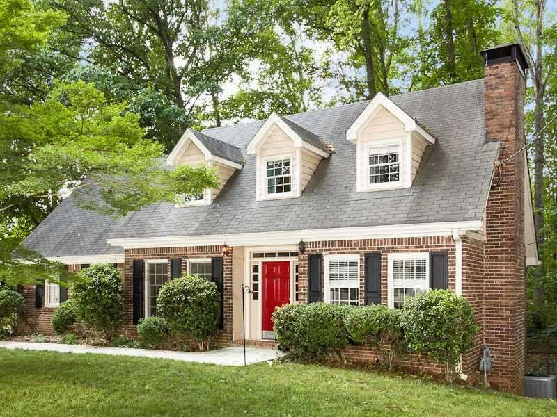 Exterior Front. Picturesque Cape Cod In Prime Alph