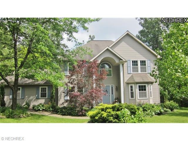 Front view of this pristine colonial home on 3.11 