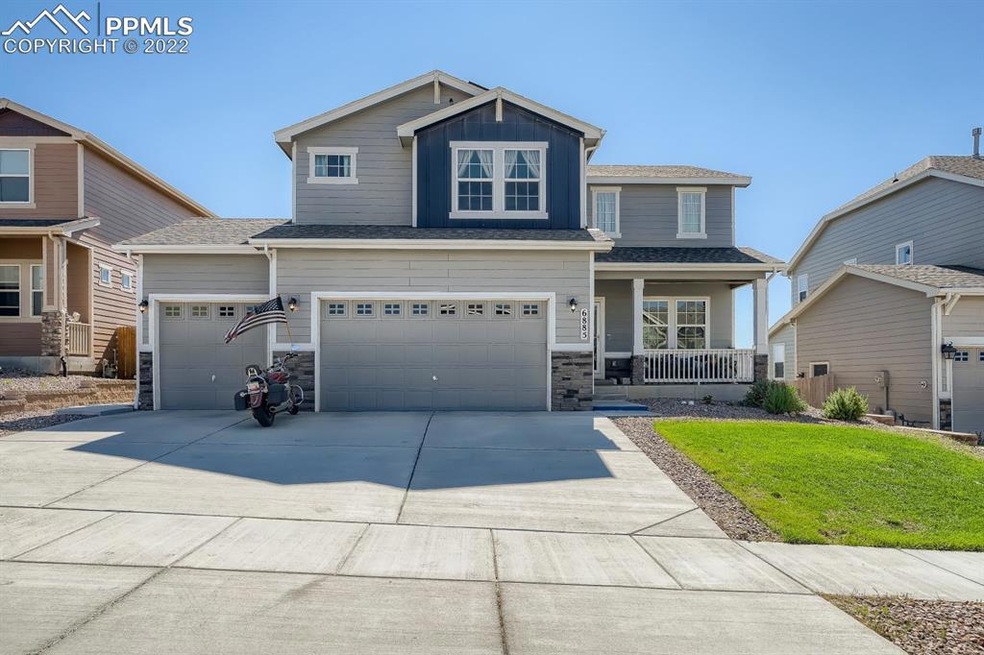 Gorgeous home with three car garage!