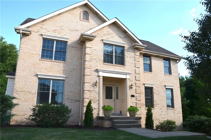 This BIG 4 bedroom/2.5 bath home is located in the prestigious Autumn Hills plan in Cranberry Twp. It's located on a quiet street, backs up to the woodlands green space, yet is located minutes from Rtes 228 & 19, or I79 & I76 for convenient and quick