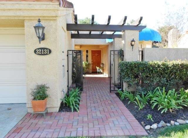 Gated entry.