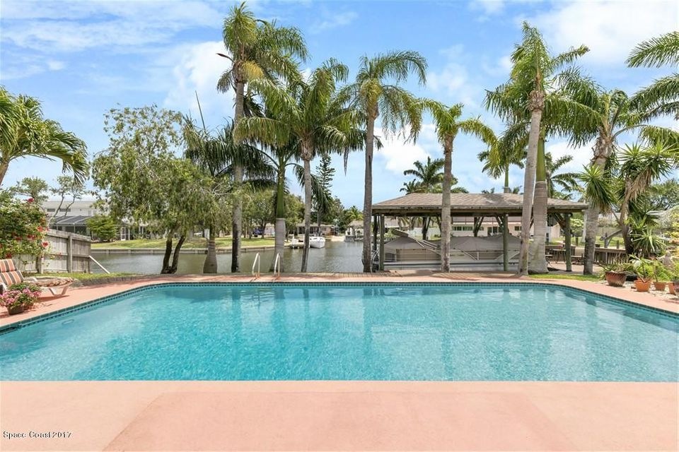 Eastern view of pool to water