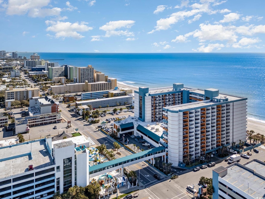 Drone / aerial view featuring a view of city and a