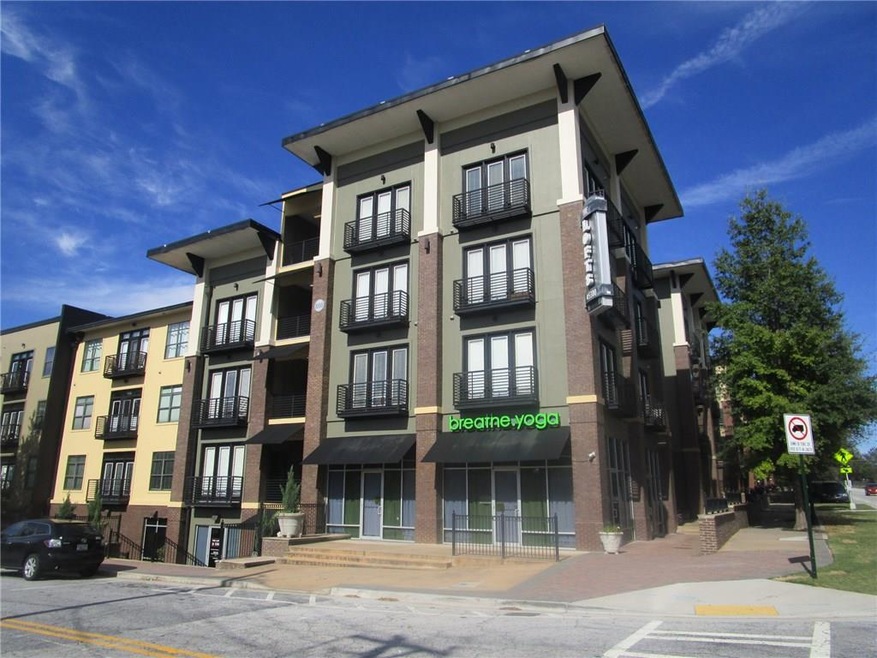 Front of building