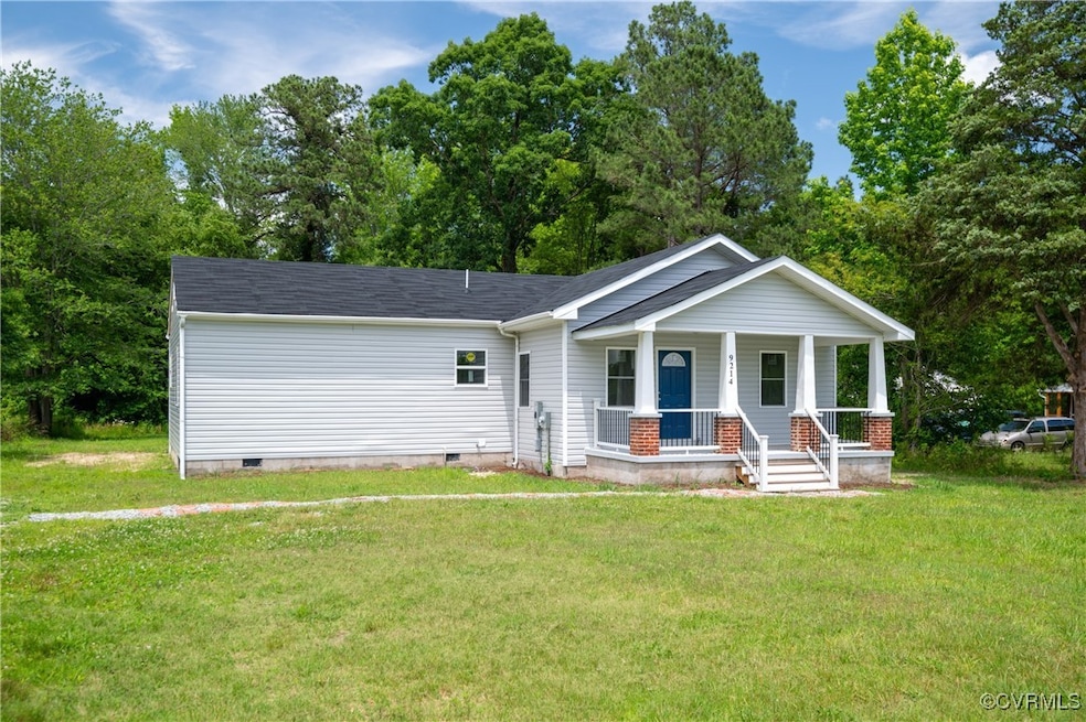 View of front of property featuring a porch, a fro