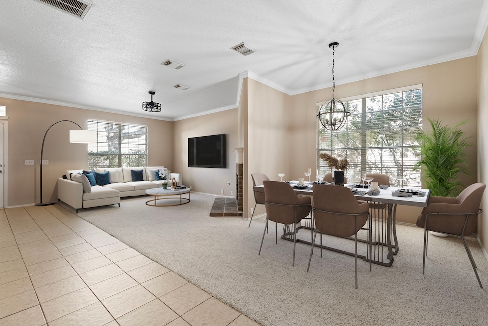 Fresh paint ,virtually staged living room