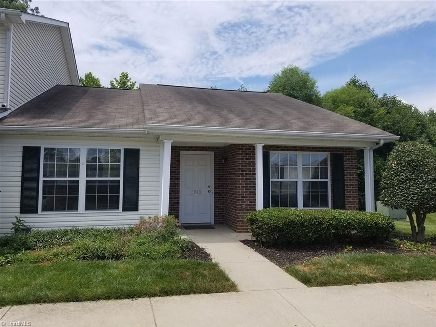 Welcome to 2940 Waterstone Loop. This end unit one story townhouse was the former model for the community features a split bedroom plan and a covered front door and porch area with privacy on the side.