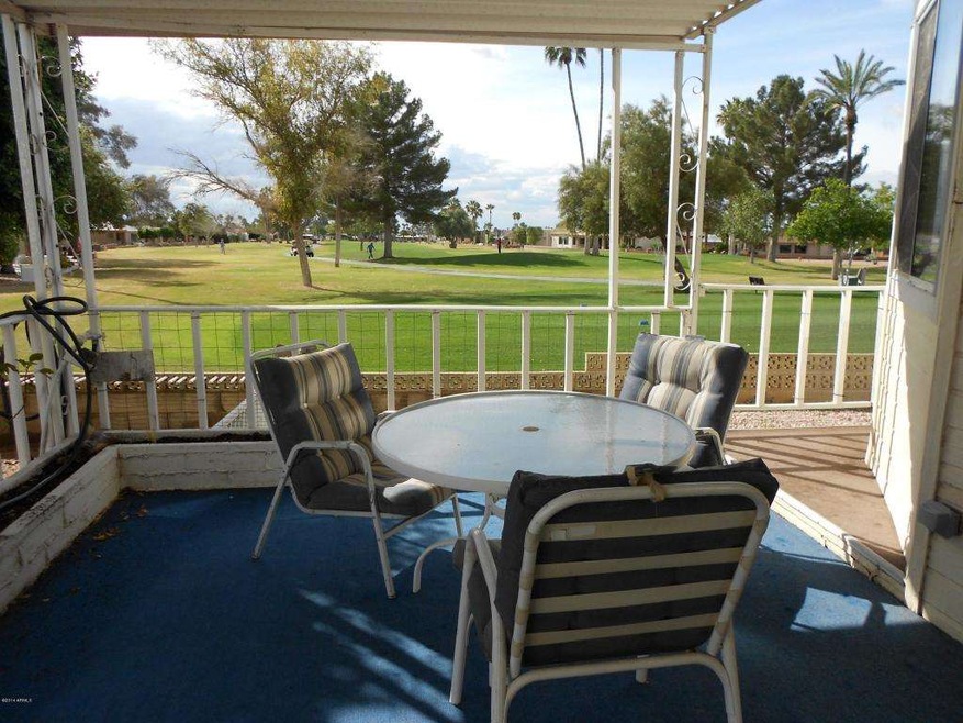 West patio