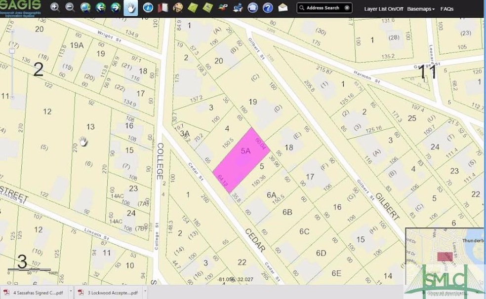 Sagis Map of LOT