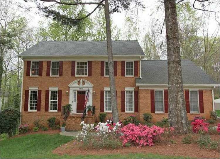 Exterior Front. Beautiful Dunwoody Club Forest Wes