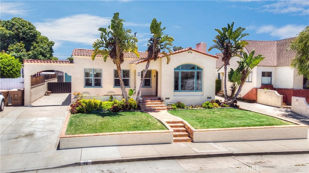 Front with possible RV.