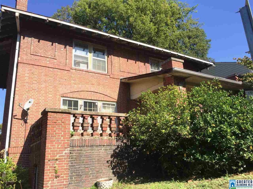 Notice the beautiful brick exterior with the baske