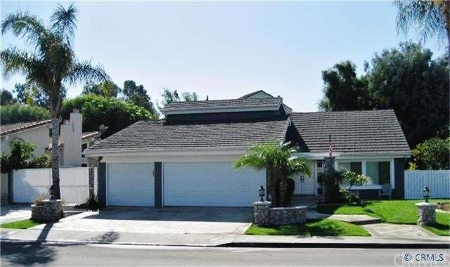 3 Car Garage with RV Parking on large lot.