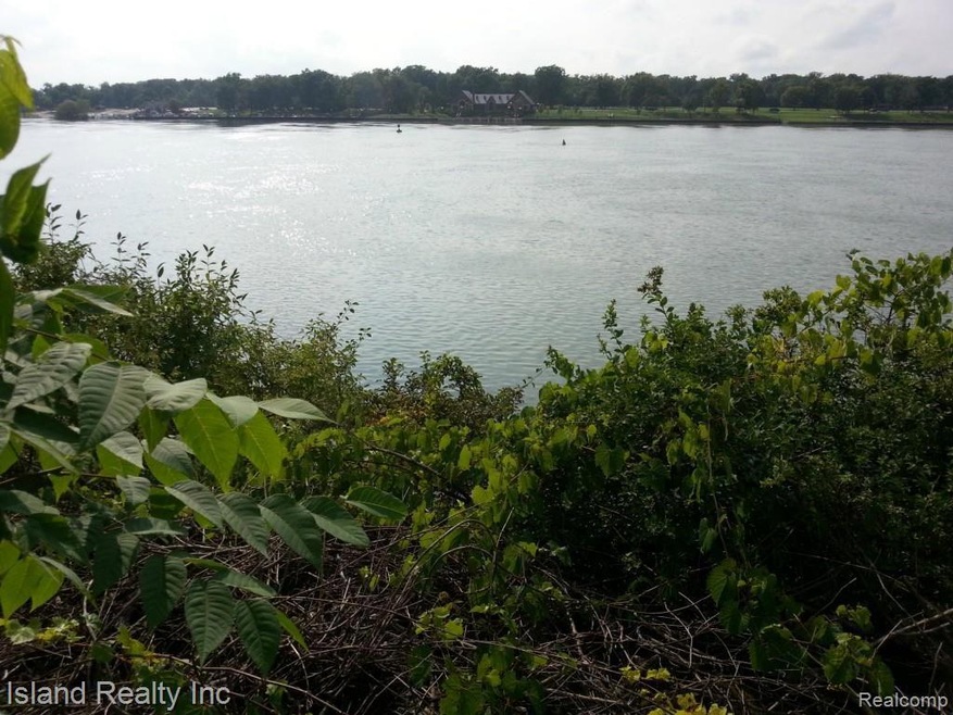 This is the view across the river from the west si