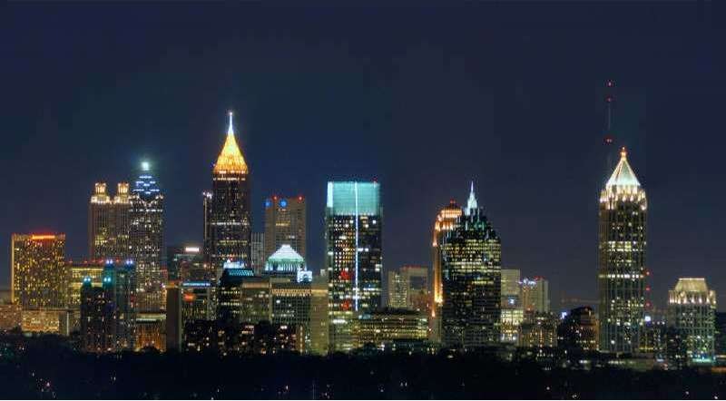 Exterior Front. AMAZING VIEWS OF ATLANTA SKYLINE!