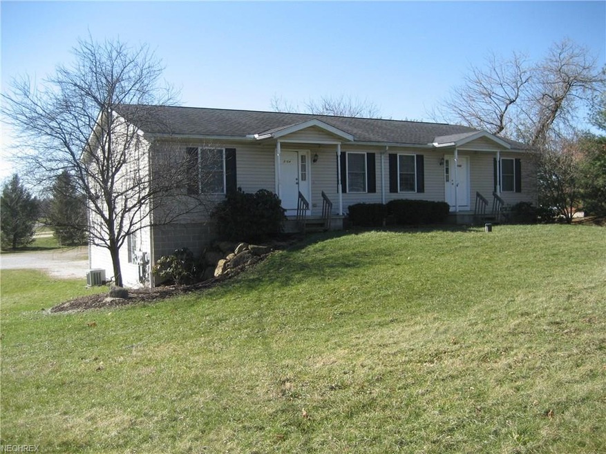 Raised ranch duplex with walkout lower level