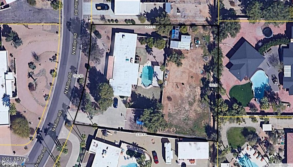 Overhead view