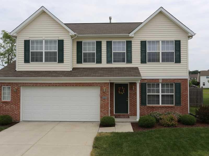 Exterior Front. Welcome home to this 3 BR, 2.5 BA home in Mill Grove, with loft and office. Perfect family home!  New laminate flooring in laundry room, main floor bathroom, kitchen, breakfast area, family room and entry.