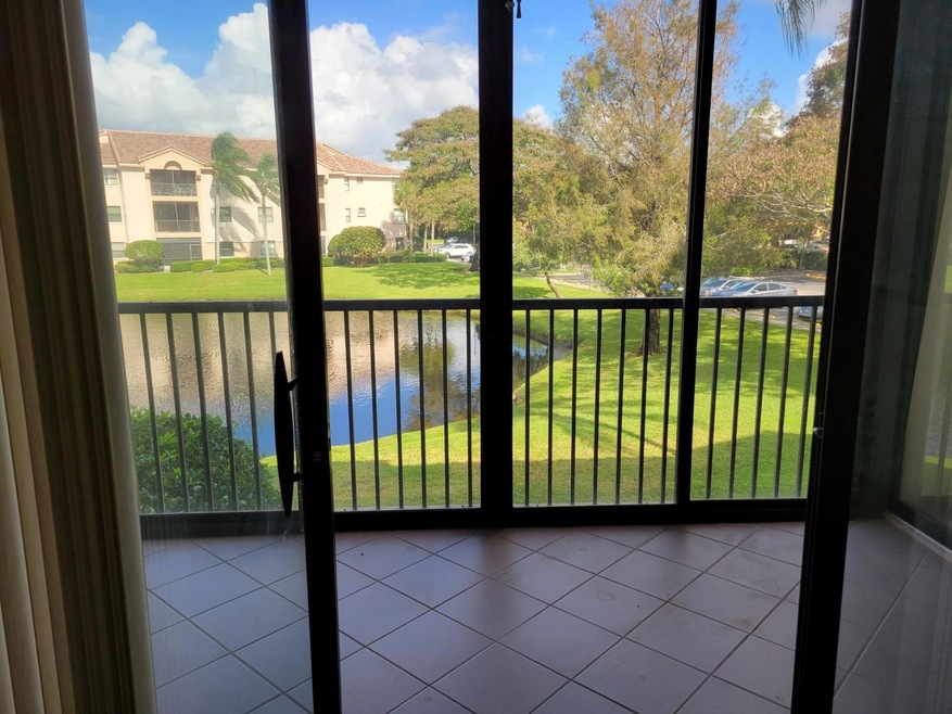 VIEW FROM GLASS ENCLOSED PATIO