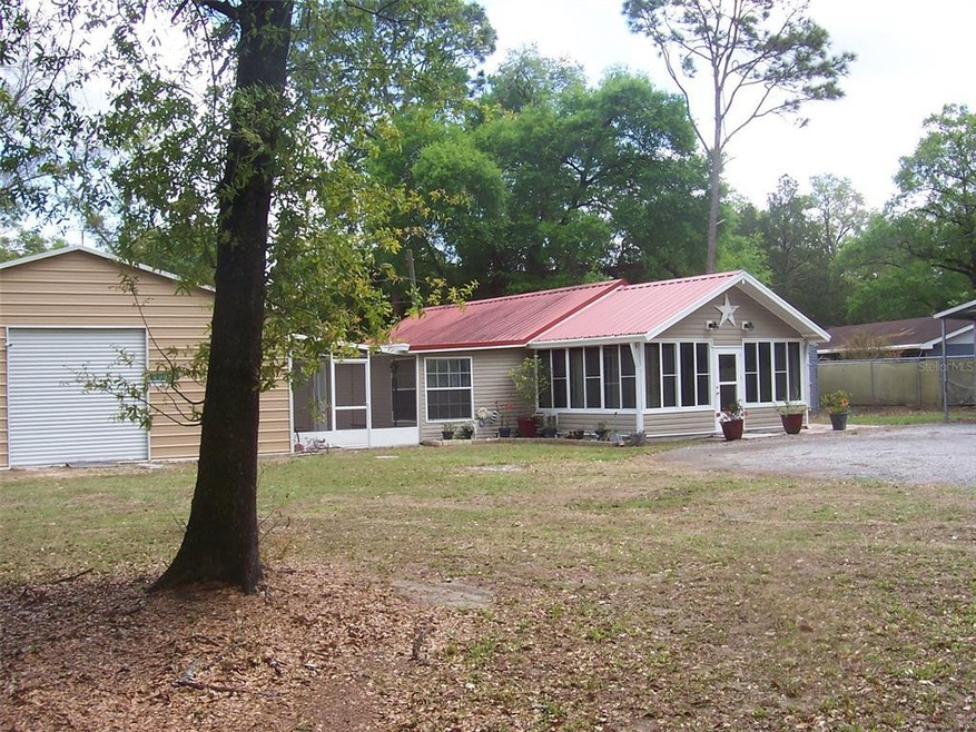 Exterior of house, Breezeway and 30x40 workshop