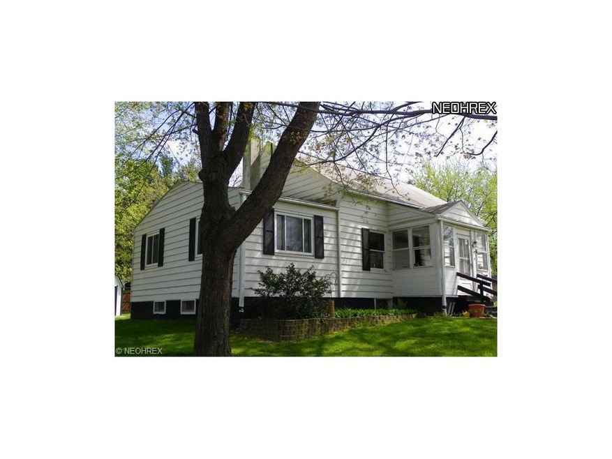 Front & side view of home