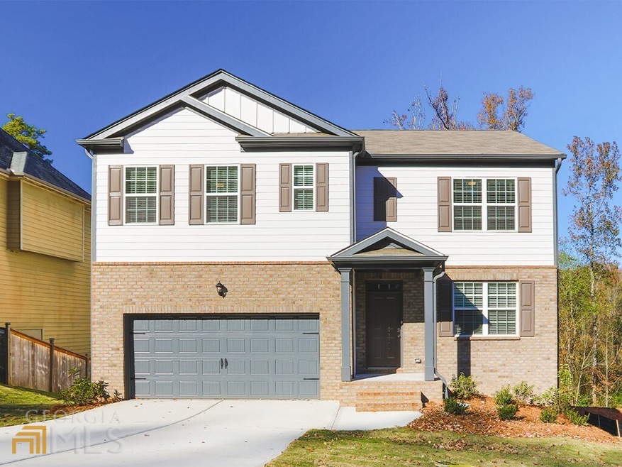 The Hayden Elevation E at Walnut Grove in Pendergr