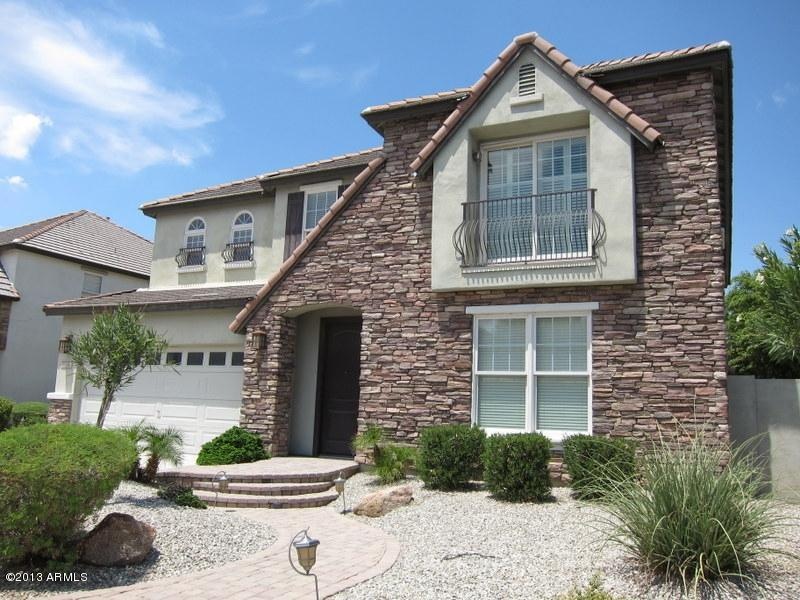 Front View of Home Facing South