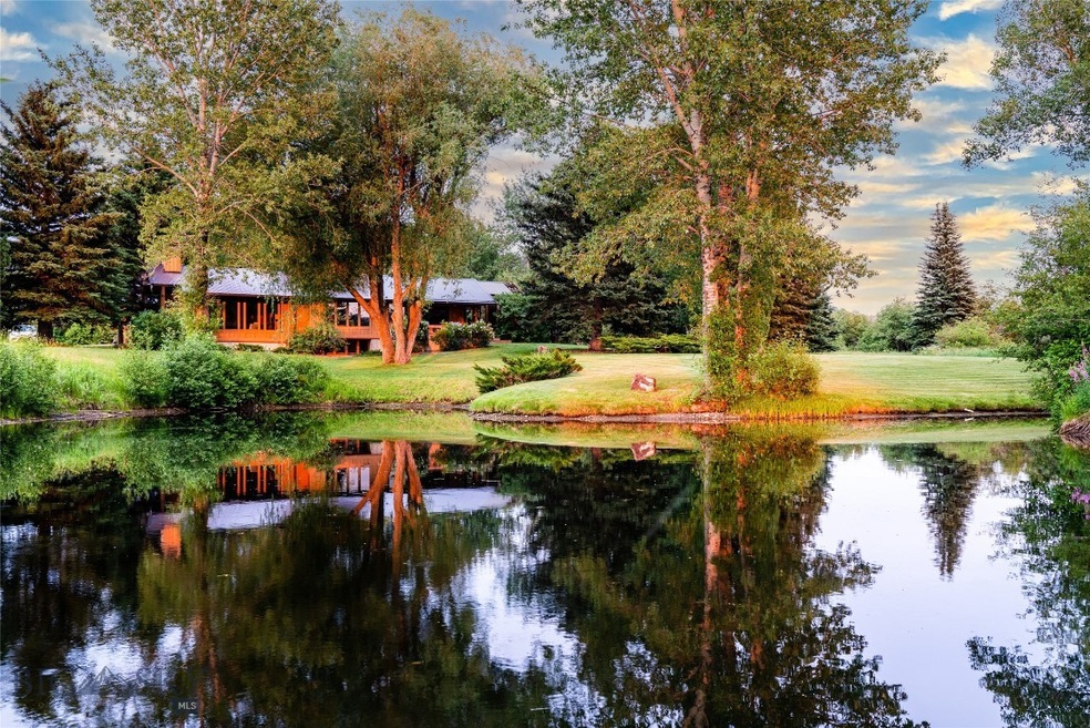 Pond and Home
