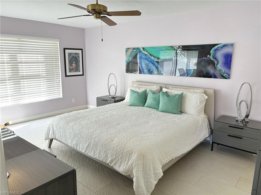 main Bedroom with ceiling fan