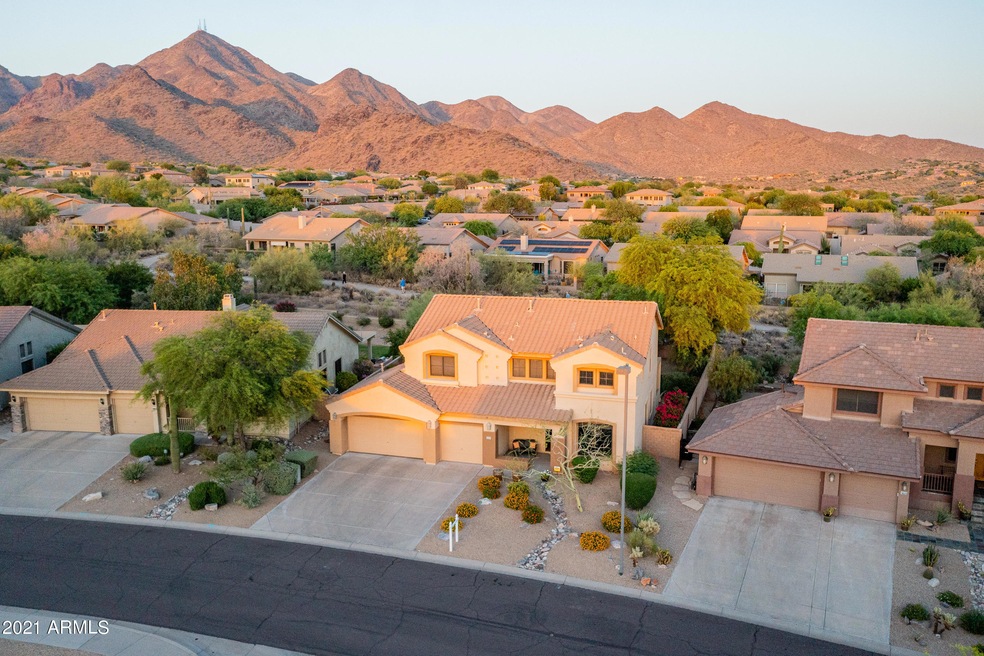 Aerial of home