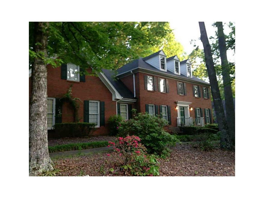 Exterior Front. Beautiful traditional brick home o