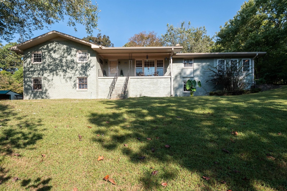 Front view of home - total privacy! New septic system 2014! New HVAC this year!