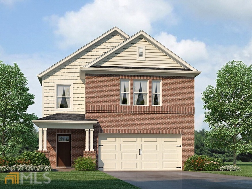 Color Rendering. Not actual home. Sample same plan