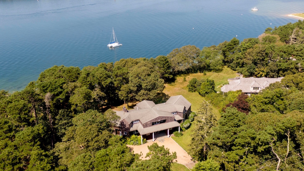 1.25 acres with private beach
