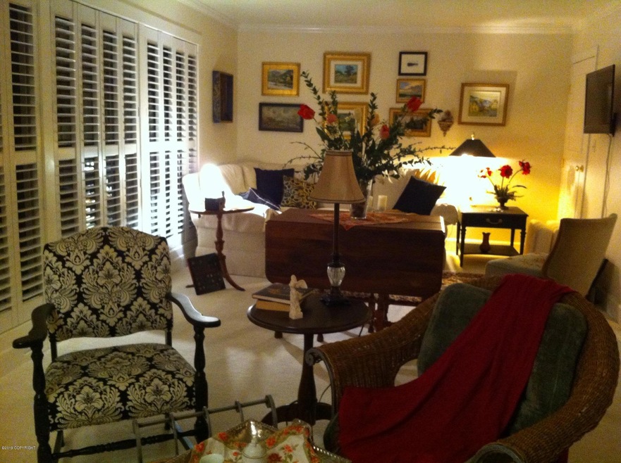 Living Area with Windows
