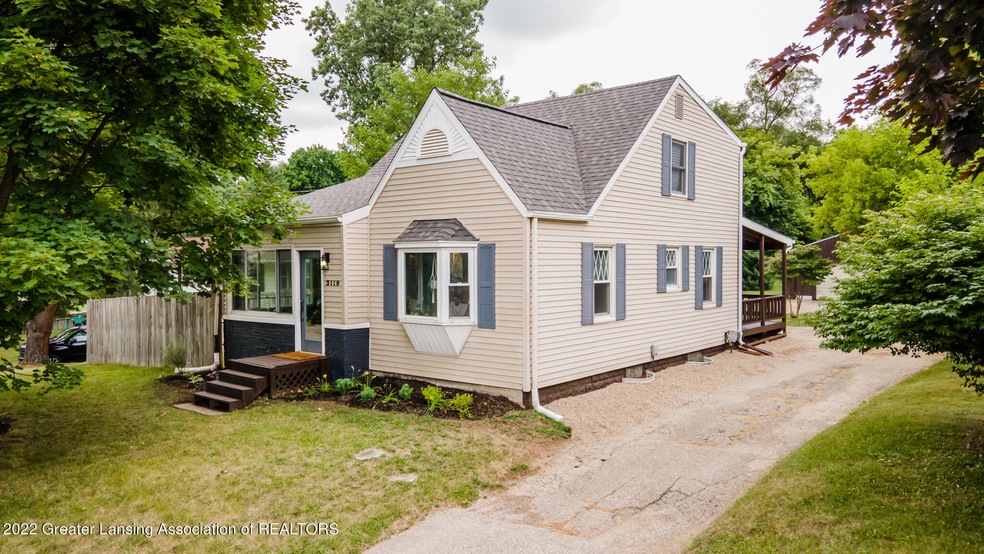 Front & S side of house
