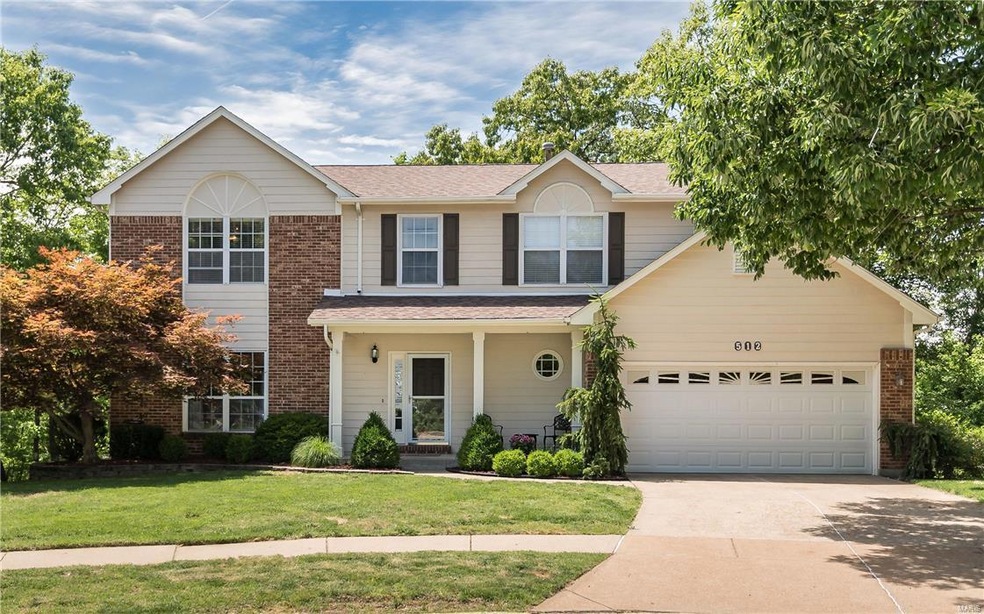 Beautiful 2 story situated on a private cul-de-sac