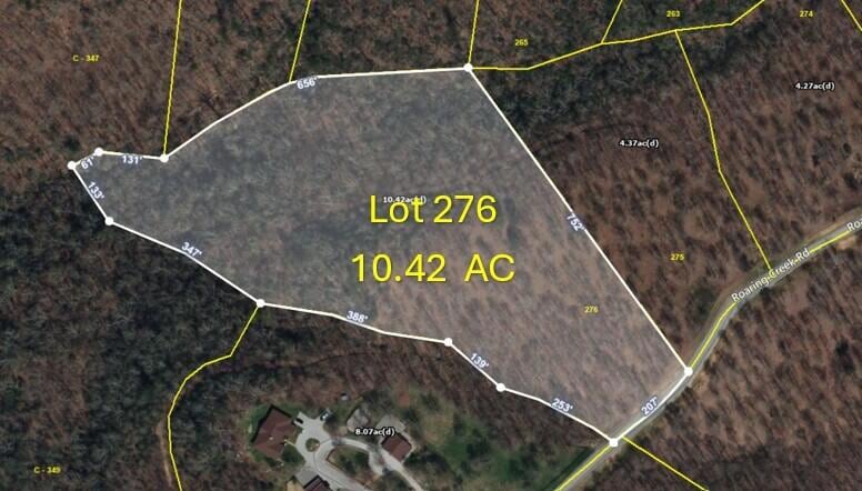 Lot 276, Aerial, acre, insert