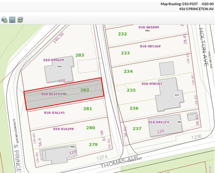 456 S Princeton Ave 43223 Auditor #1