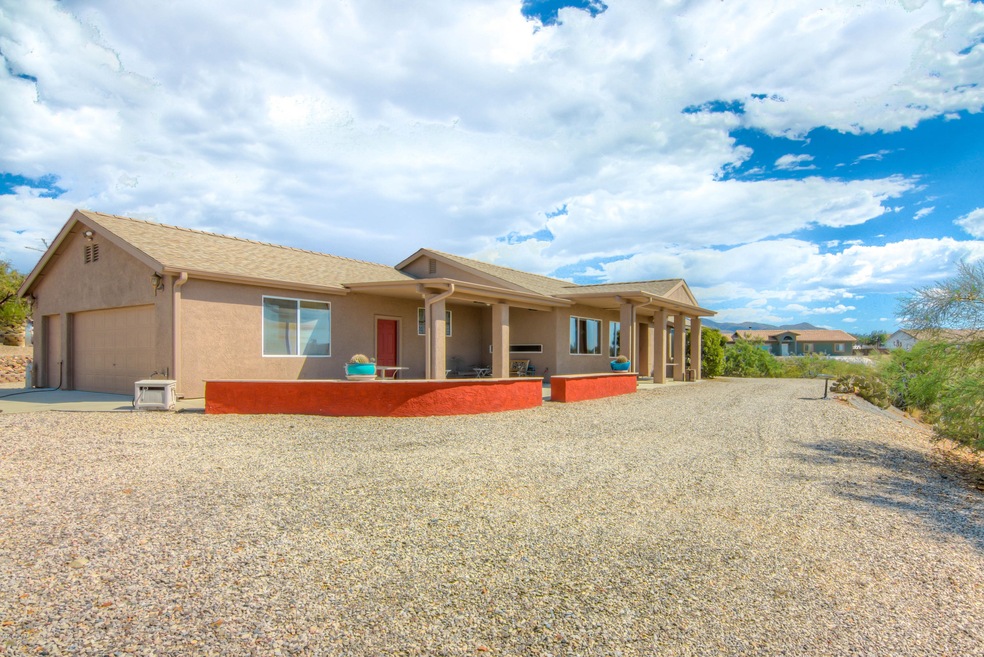 Side View with Extended Covered Patio
