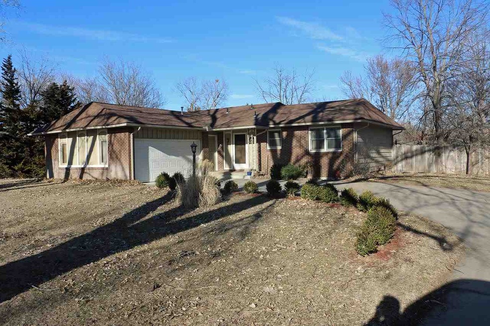 View of the house from the driveway.