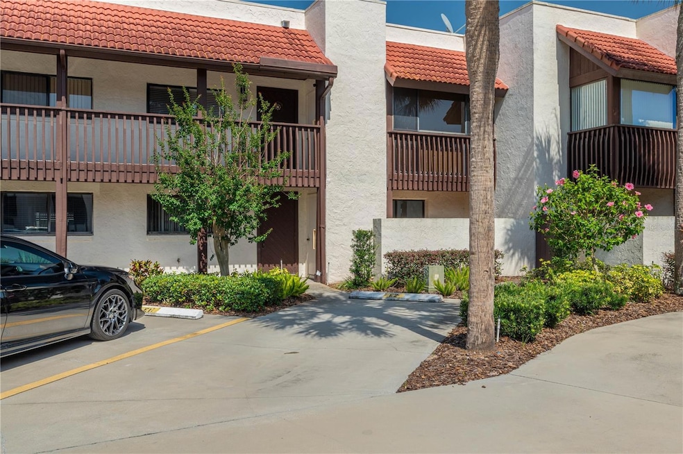 Front View with parking right at your door!