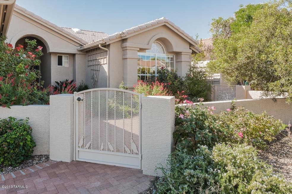 Front Patio with Gate