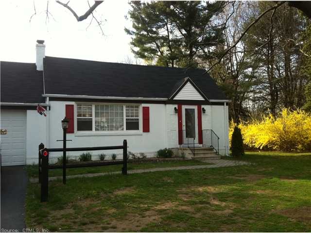 Exterior Front. Charming ranch with vintage detail
