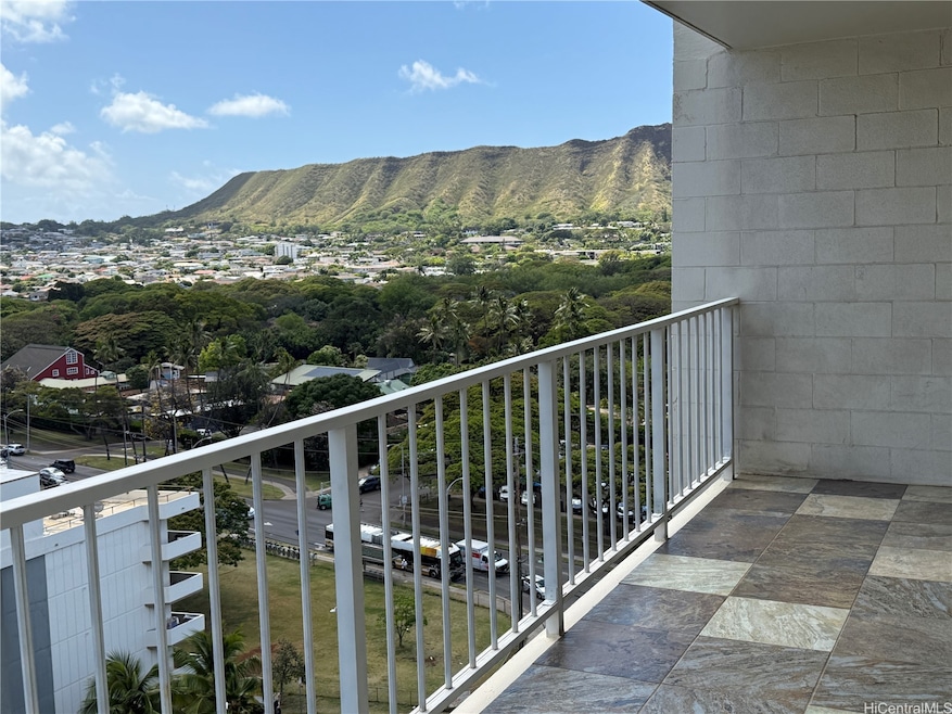 Diamond Head view from lanai