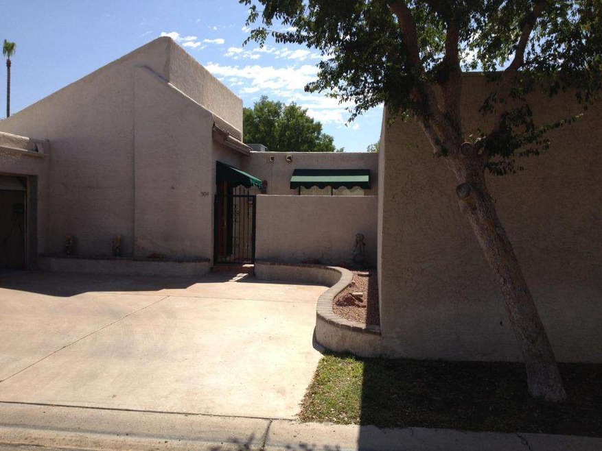 Papago front view
