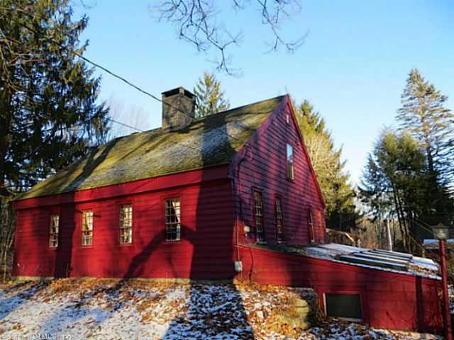 Exterior Front. 1790 Cape on 3.59 acres. House man