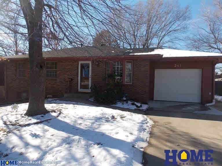 Mostly brick exterior is maintenance free!