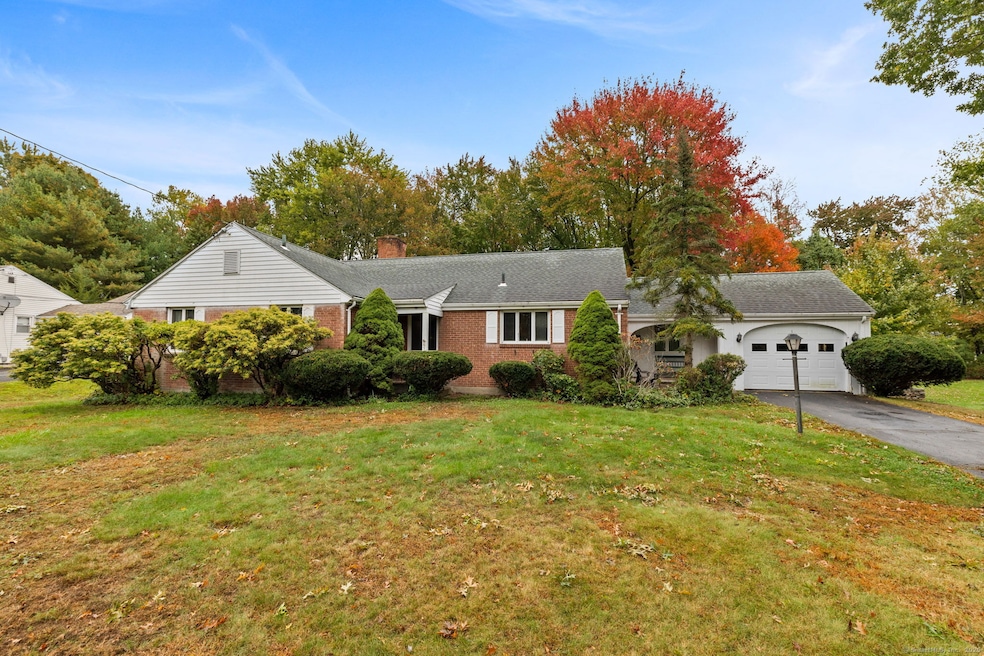 House is set way back from the road