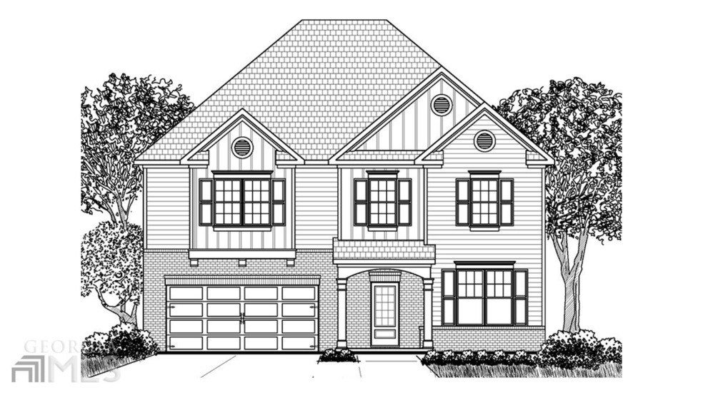 The Halton Elevation P at Oakhurst Glen in Fairbur